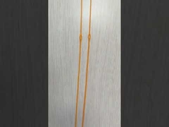 고품질 옐로우 플라스틱 헤드 와이어, 워터젯 직기 부품